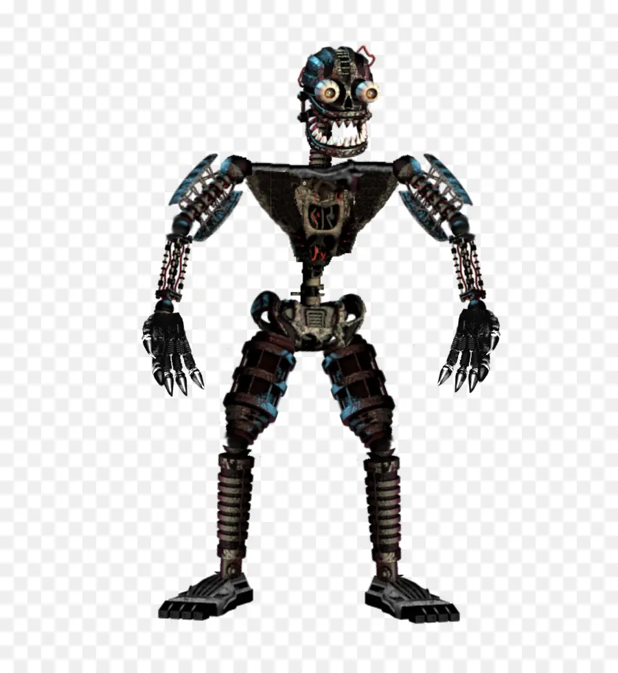 Foxy Animatronic，Endoskeleton PNG