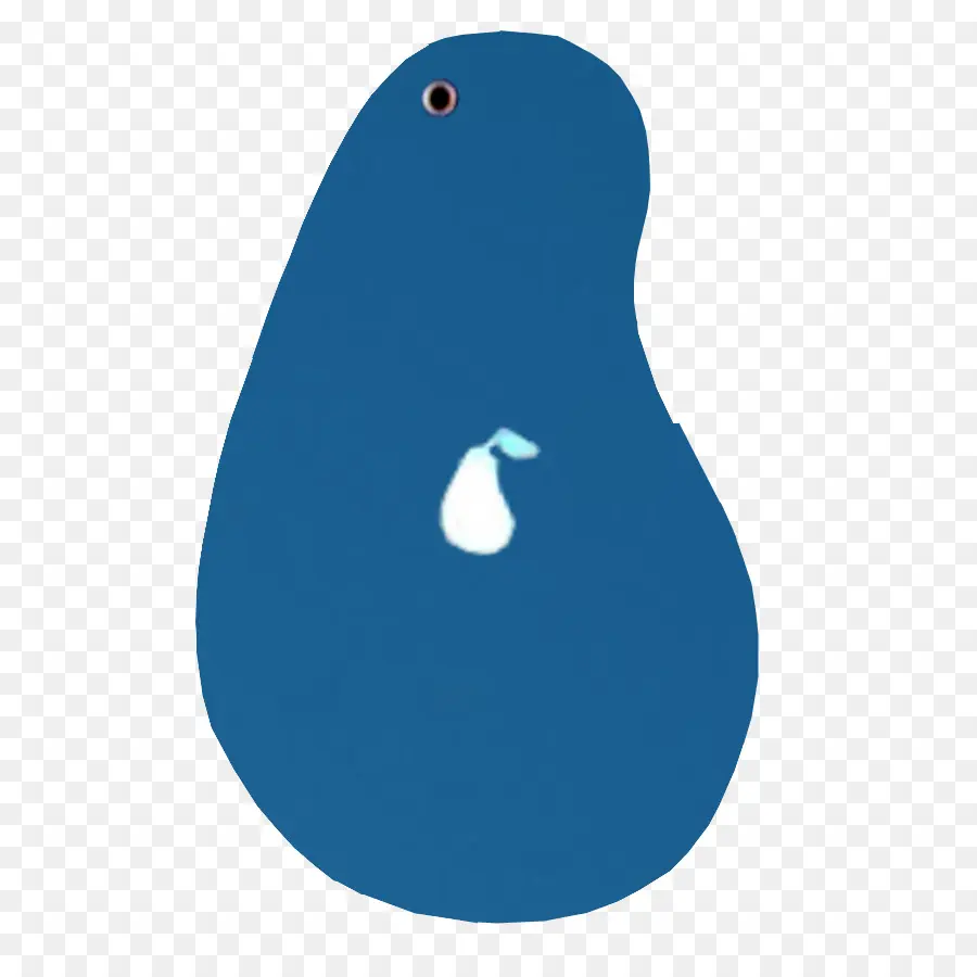 Blue Blob，สีฟ้า PNG