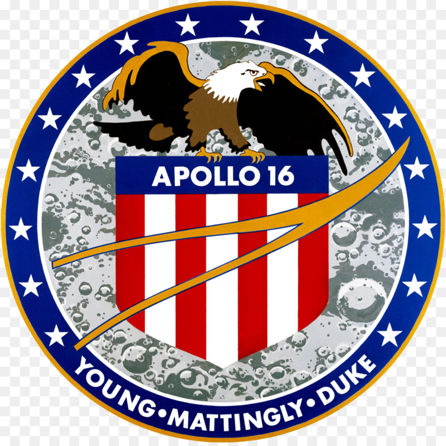 Apollo 16 Patch，ช่องว่าง PNG