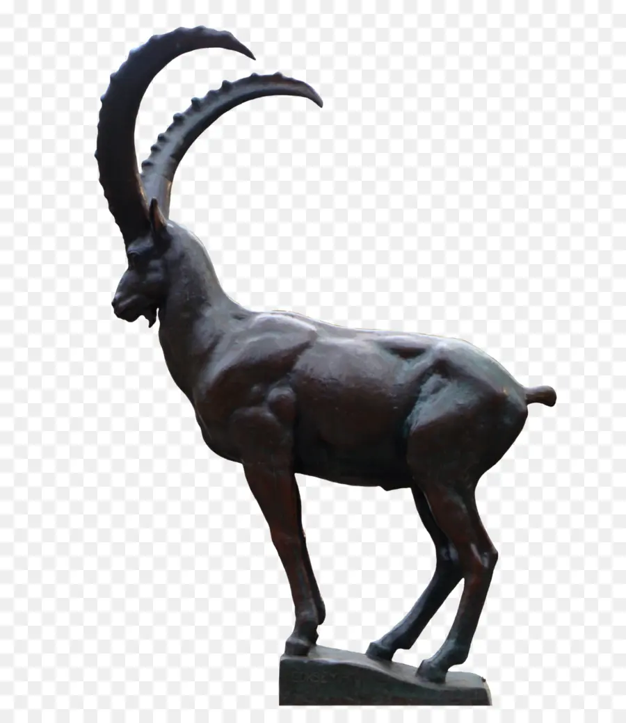 รูปปั้น Ibex，สัตว์ PNG