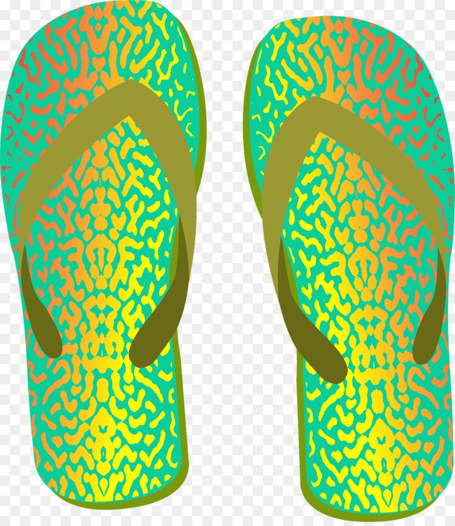 รองเท้า，Flipflops PNG