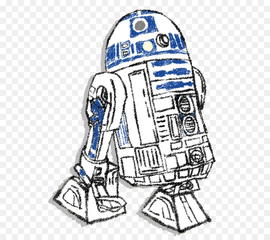 ภาพร่าง R2 D2，หุ่นยนต์ PNG