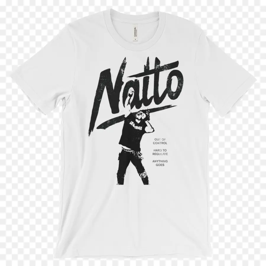 เสื้อยืดสีขาว，Natto PNG