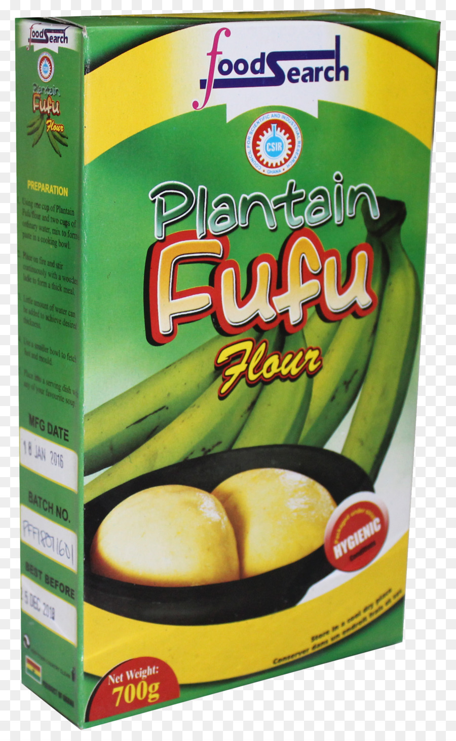 แป้ง Fufu Plantain，ต้นกล้า PNG