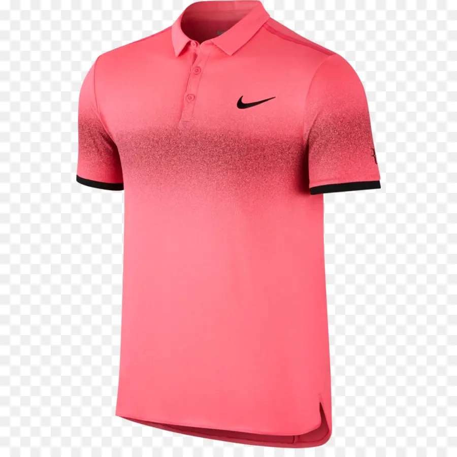 เสื้อเชิ้ตสีแดง Nike Polo，Nike PNG