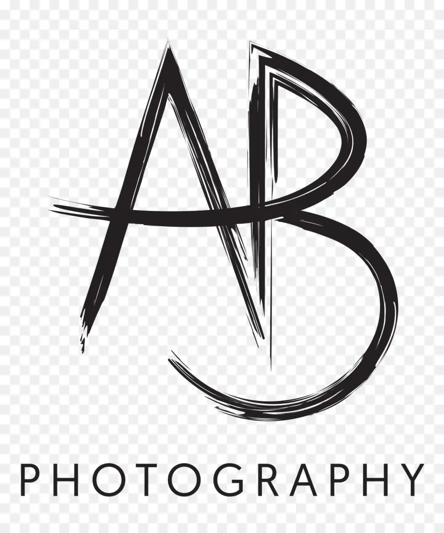 โลโก้ Ab Photography，สีดำ PNG