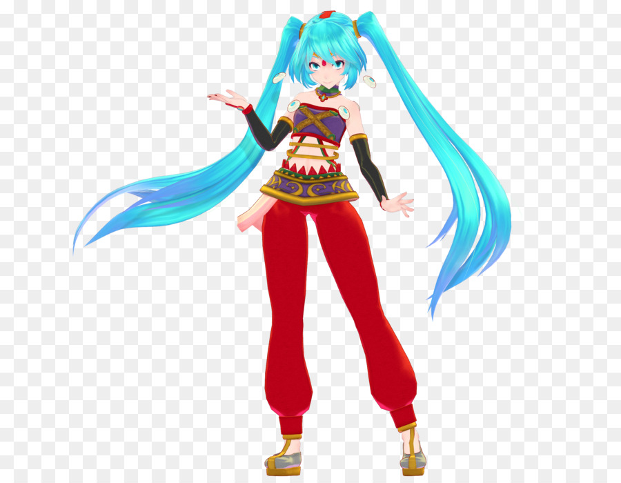 Hatsune Miku，Mikumikudance PNG