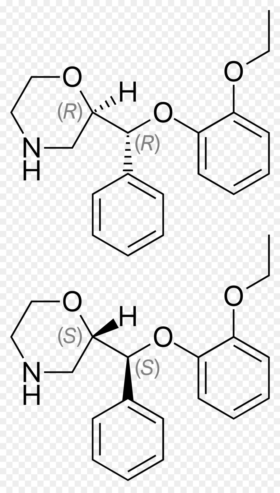 Reboxetine，Atomoxetine PNG