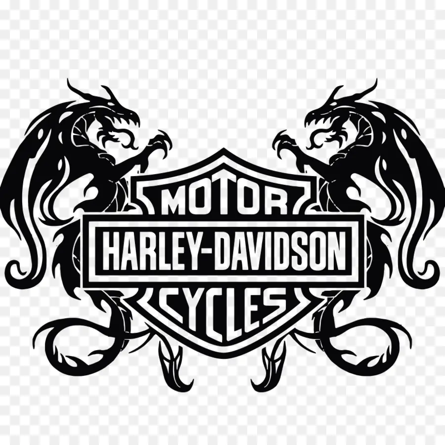 โลโก้ Harley Davidson，รถจักรยานยนต์ PNG