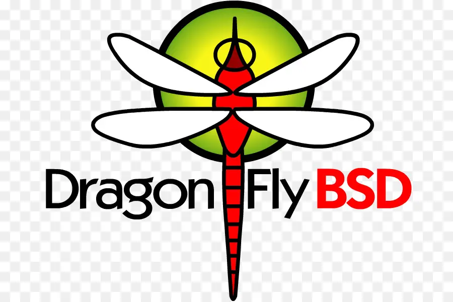 โลโก้ Dragonfly Bsd，ซอฟต์แวร์ PNG