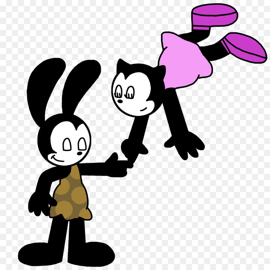 Oswald ที่โชคดีที่กระต่าย，ตูน PNG