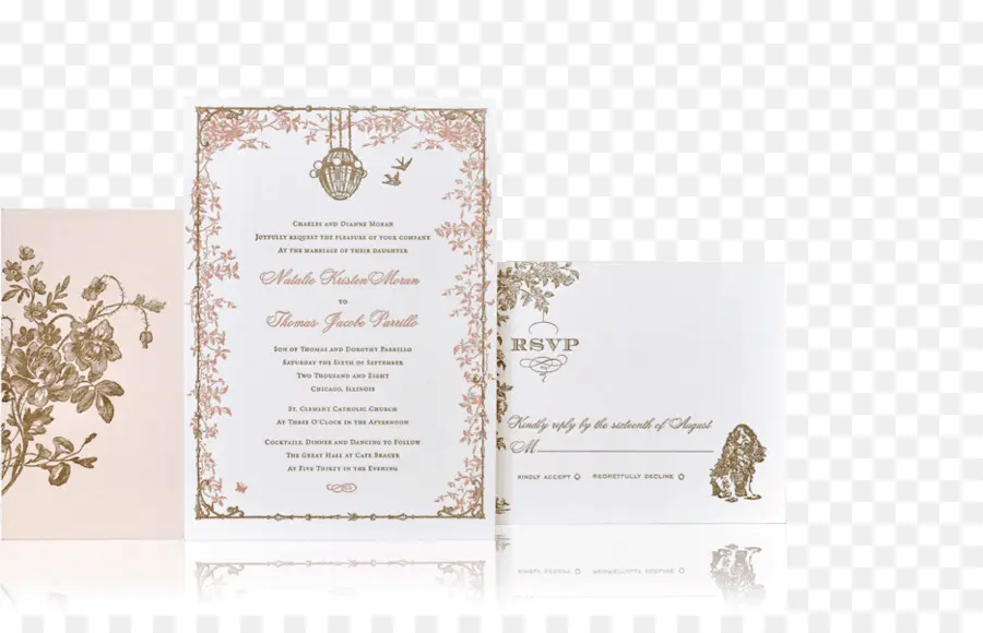 บัตรเชิญงานแต่งงาน，งานแต่งงาน PNG
