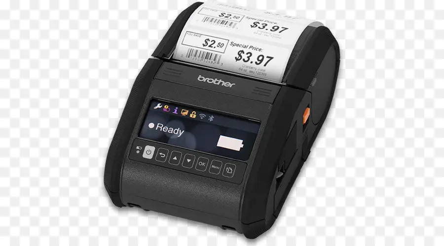 Brother Label Printer，การพิมพ์ PNG