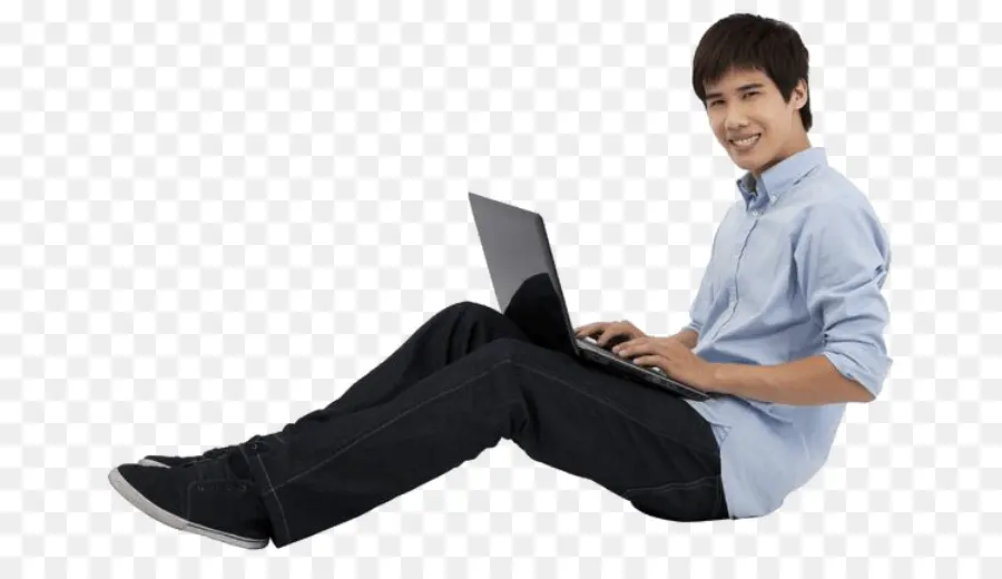 ผู้ชายที่มีแล็ปท็อป，คอมพิวเตอร์ PNG