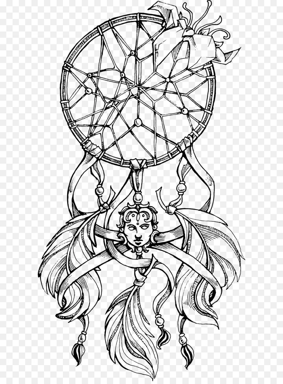 Dreamcatcher，ขนนก PNG