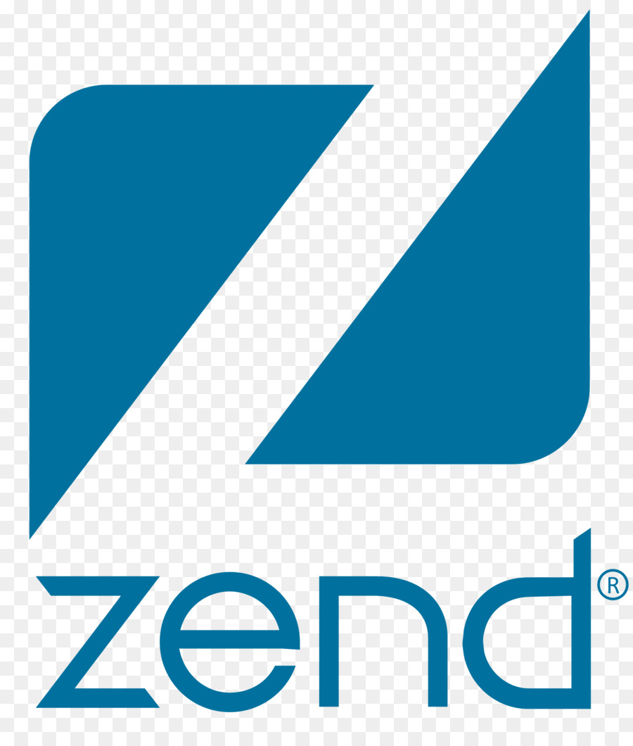 โลโก้ Zend，สีฟ้า PNG