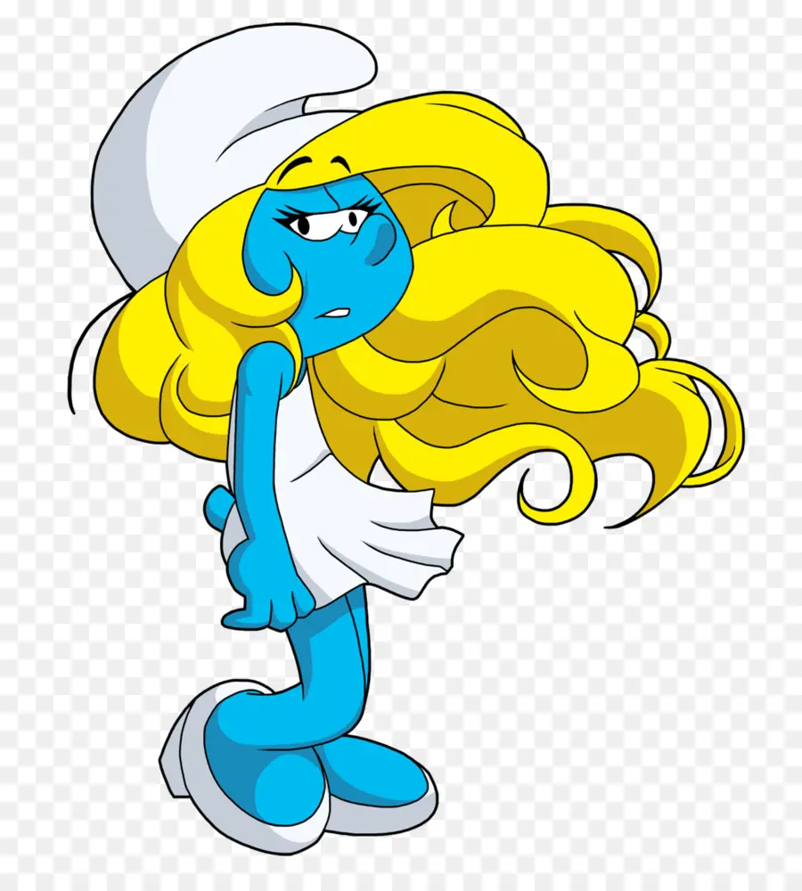 ตัวละคร Smurfette，สเมอร์เฟตต์ PNG