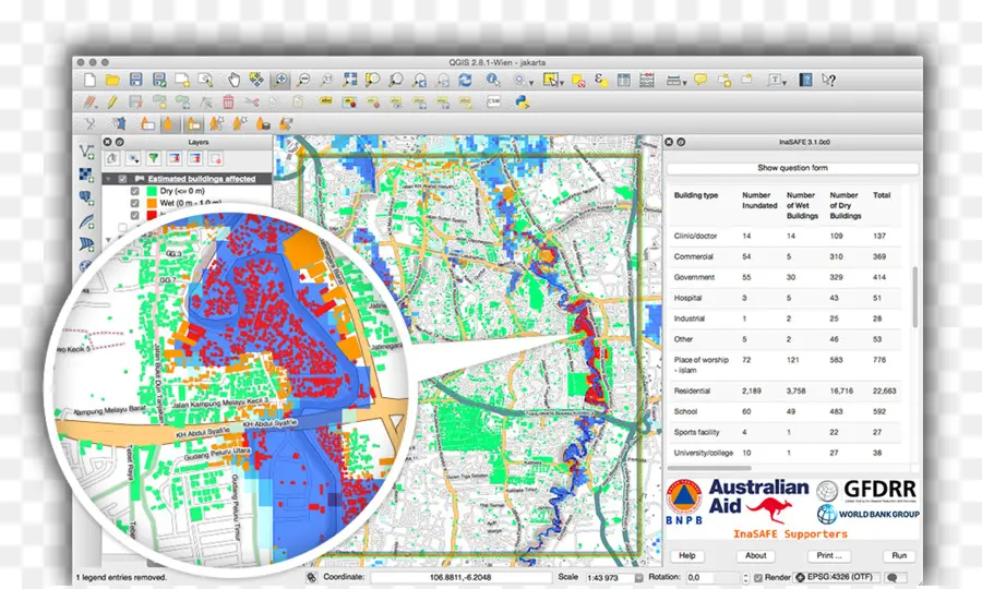 ซอฟต์แวร์ Gis，แผนที่ PNG