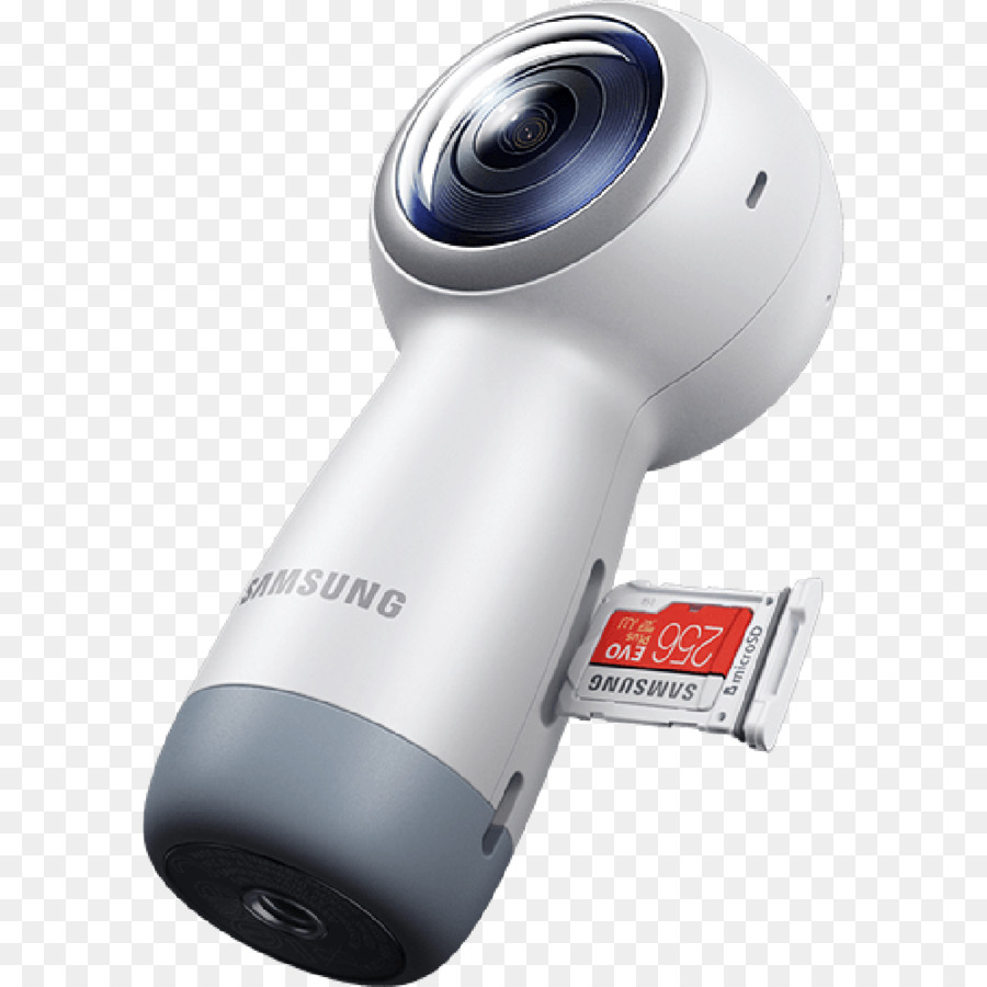 กล้อง Samsung 360，สีขาว PNG