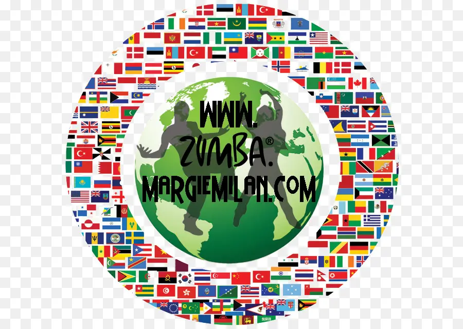 โลโก้ Zumba พร้อมธง，Zumba PNG