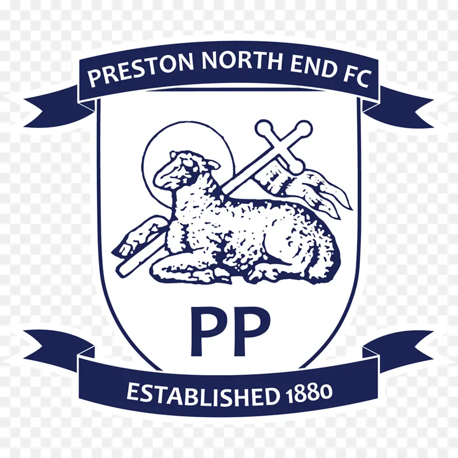 โลโก้ Preston North End Fc，ฟุตบอล PNG