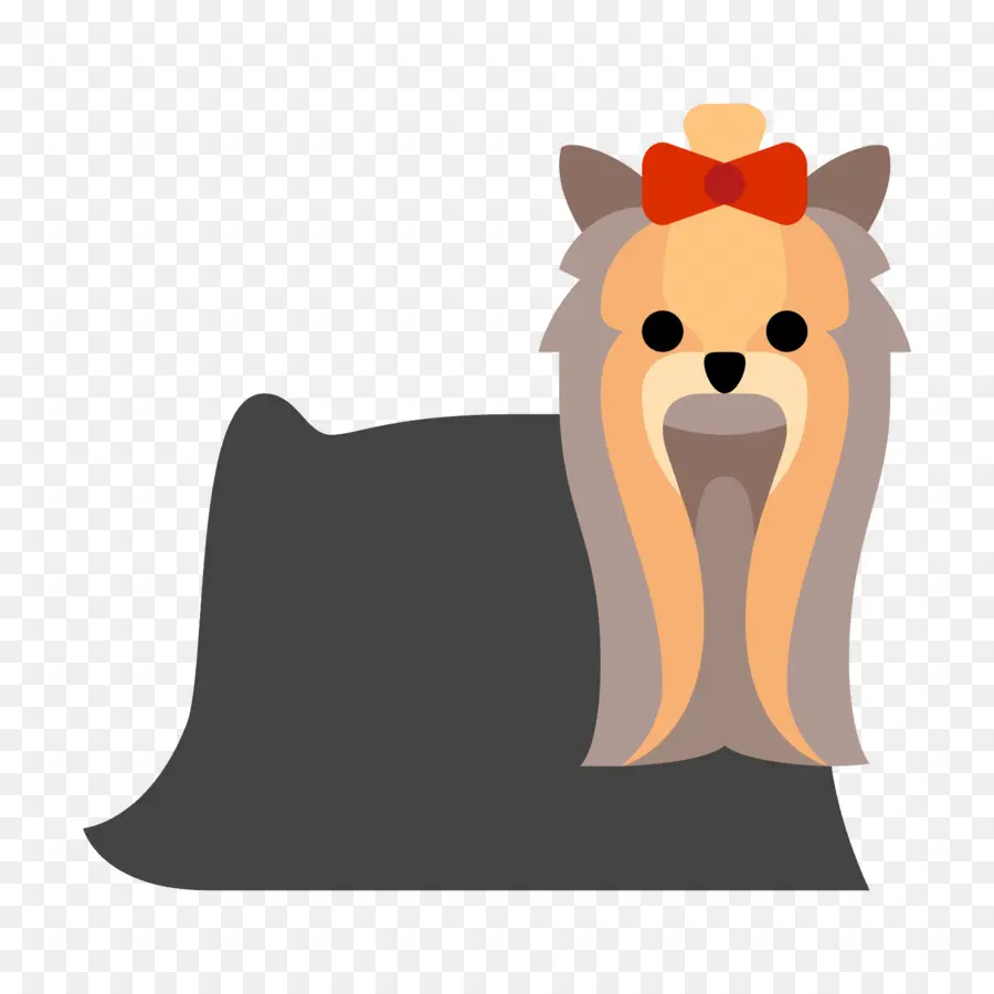 Yorkshire Terrier Emoji，สุนัข PNG