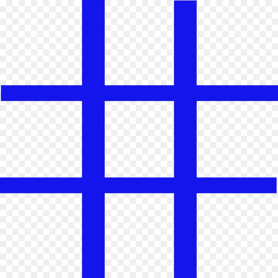 Tic Tac Toe，กริด PNG