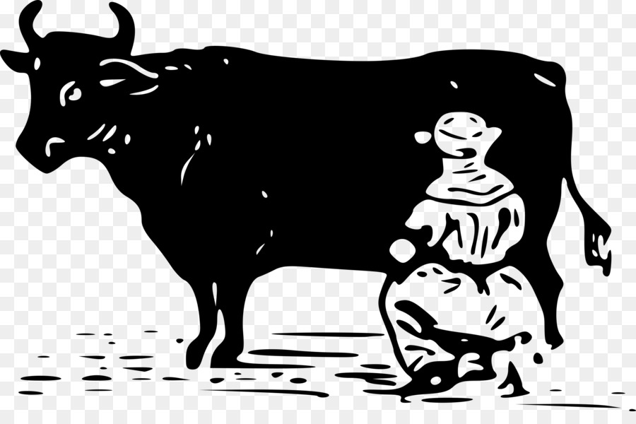 วัวหรอก，ดื่มนม PNG