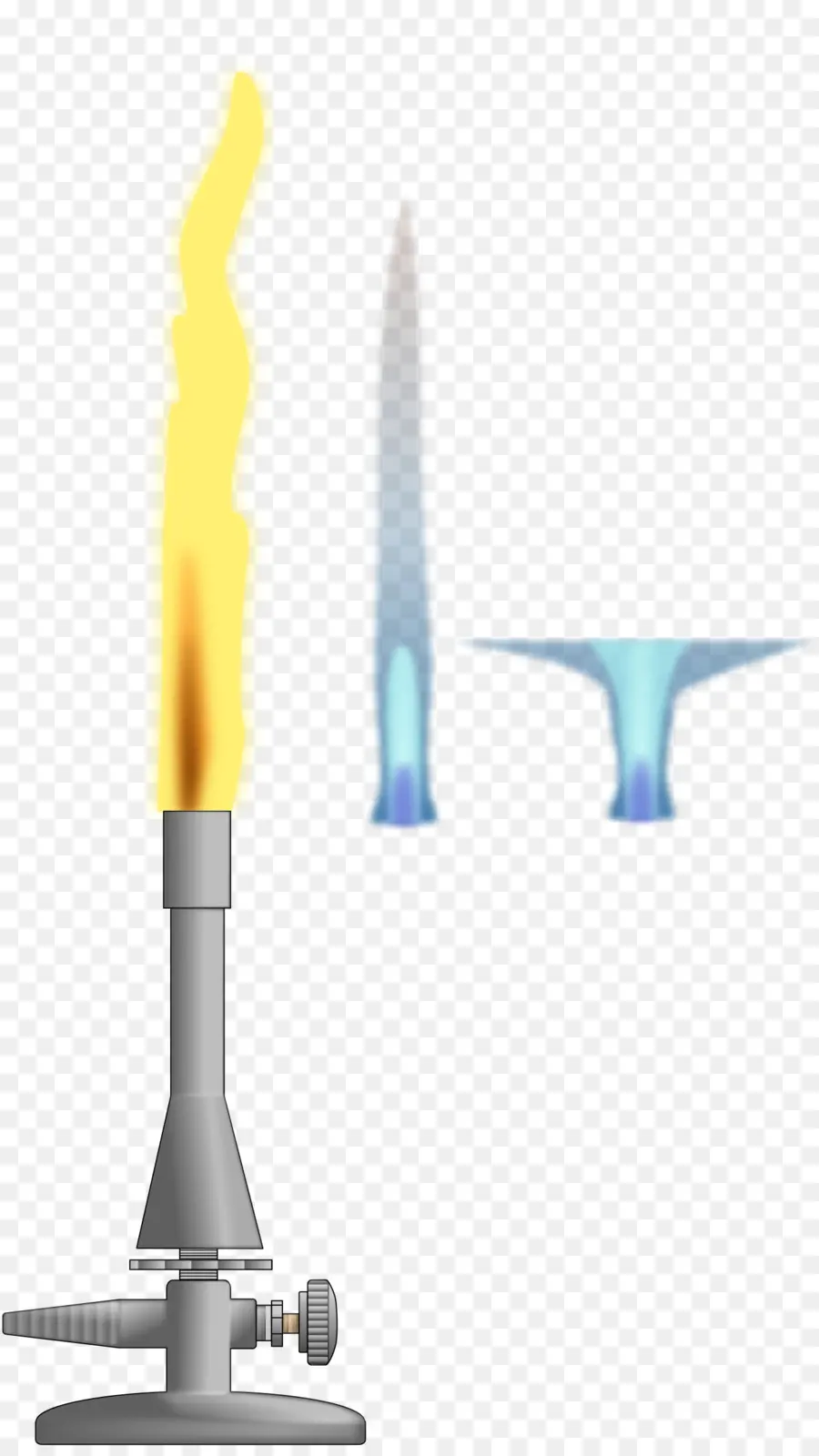 Bunsen Burner，เปลวไฟ PNG