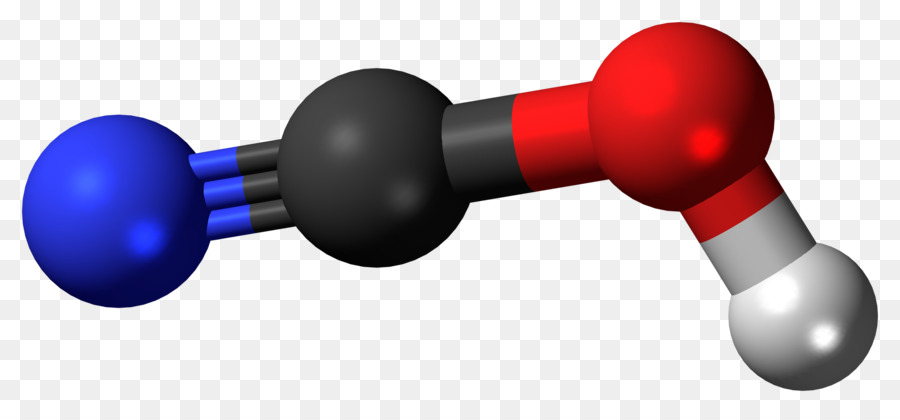 Ballandstick นางแบบ，Isocyanic กรด PNG