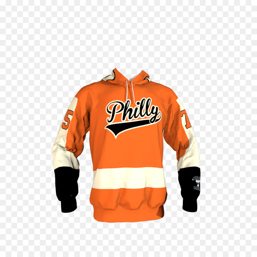 Hoodie Philly สีส้ม，กีฬา PNG