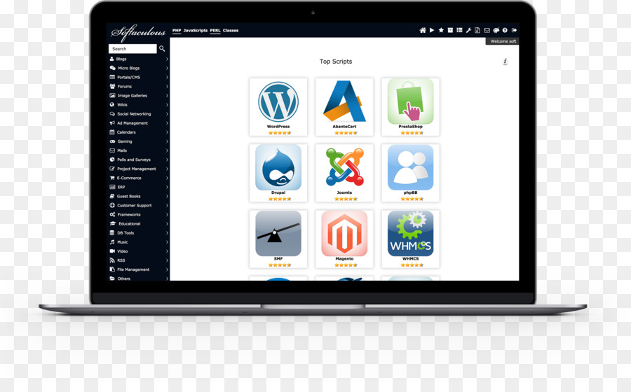 Cpanel，Softaculous PNG