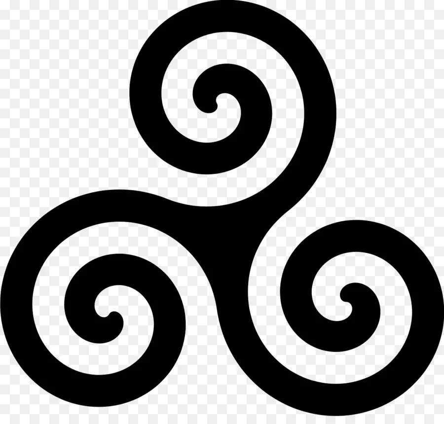 Triskelion สีดำ，ออกแบบ PNG