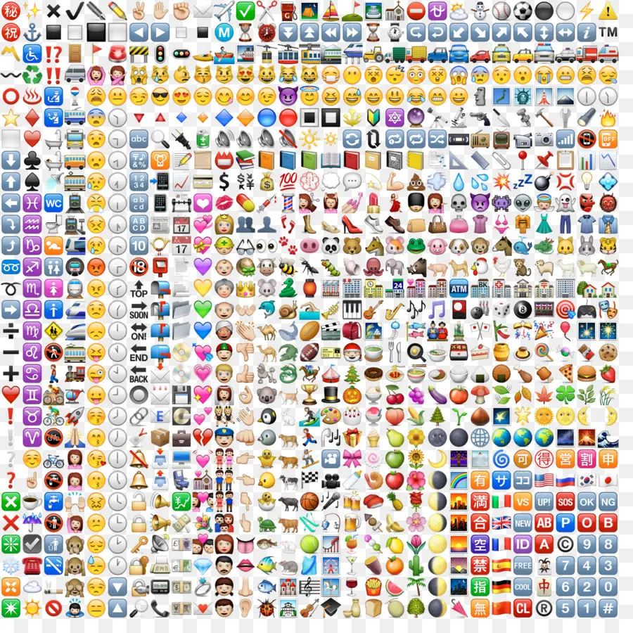 Emoji，Emojipedia PNG