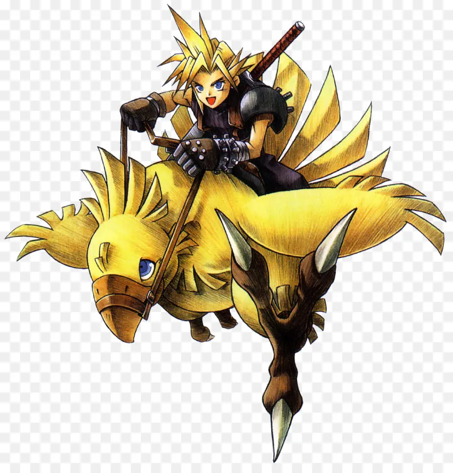 Chocobo และ Rider，นก PNG