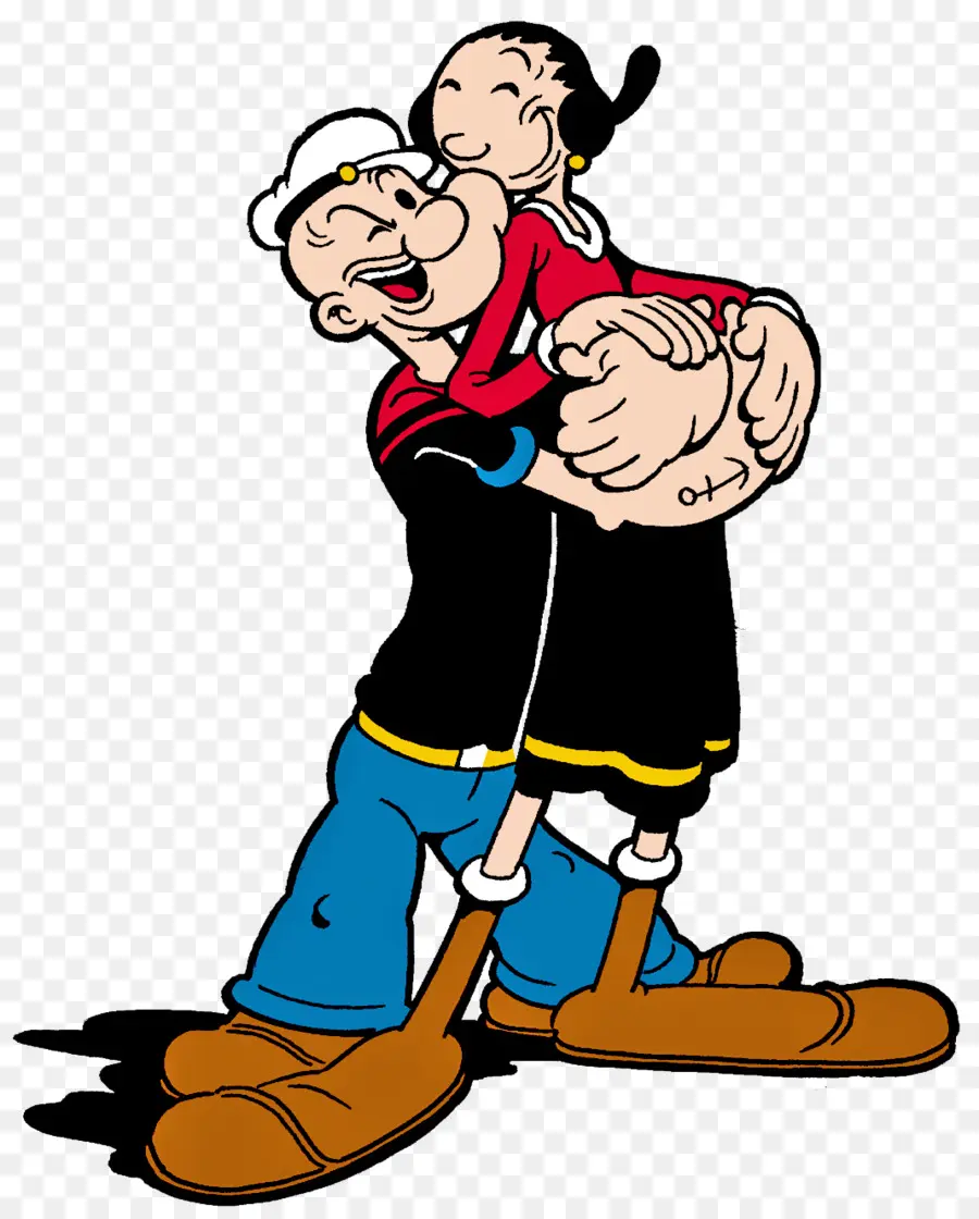 Popeye และ Olive Oyl，กอด PNG