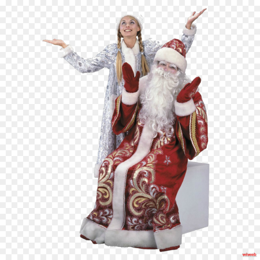 Ded Moroz，Snegurochka PNG