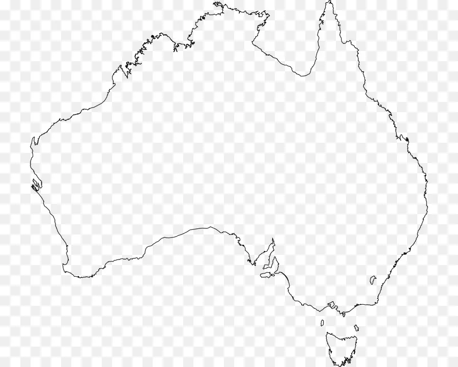 ออสเตรเลีย，แผนที่ว่างเปล่า PNG