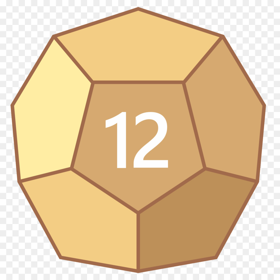 Dodecahedron，มุม PNG