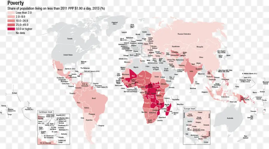 แผนที่ความยากจน，โลก PNG