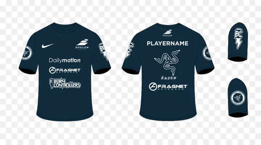 Esports Jersey，ชื่อเล่น PNG