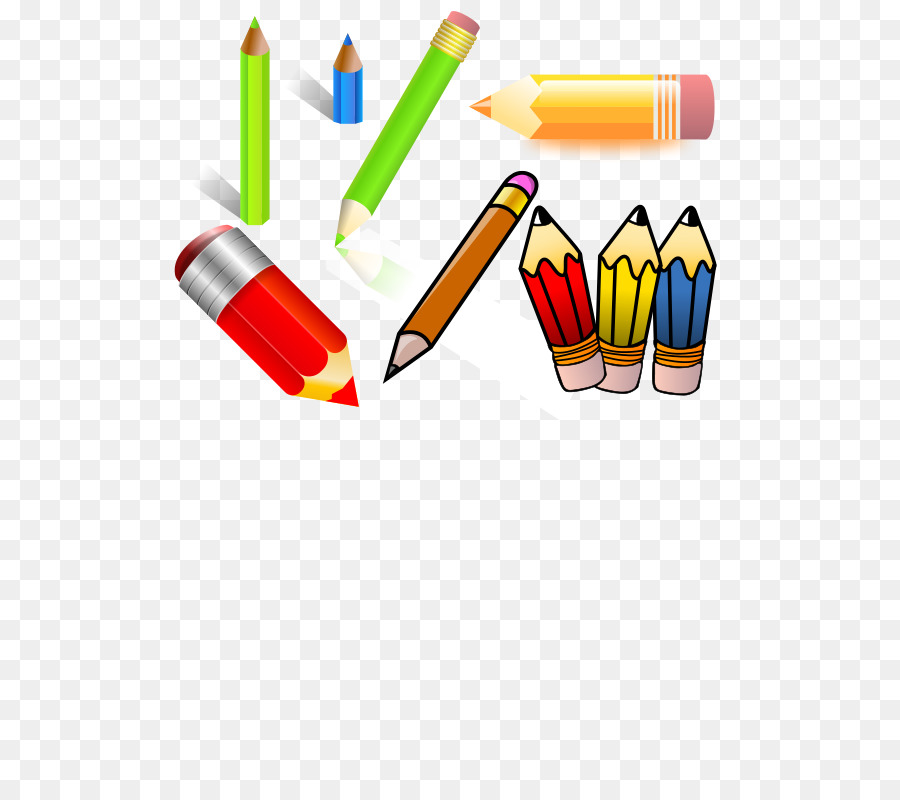 สีดินสอ，วาด PNG