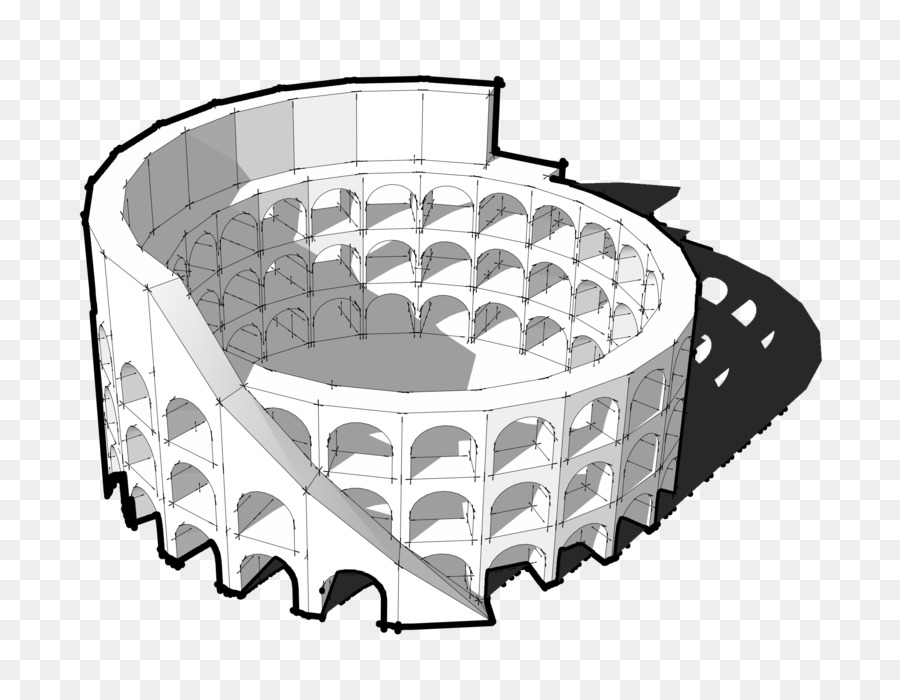 ภาพร่างโคลอสเซียม，สถาปัตยกรรม PNG