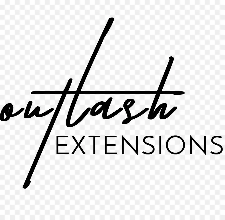 โลโก้ Extensions Lash，ข้อความ PNG