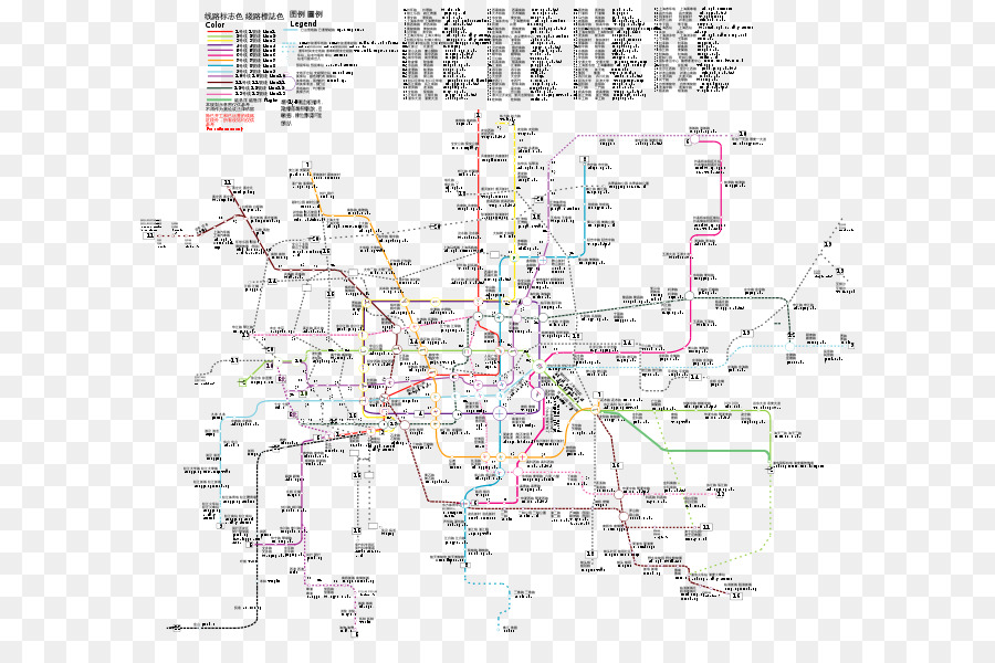 แผนที่รถไฟใต้ดิน，เส้น PNG