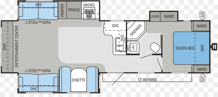 แผนพื้น Rv，เค้าโครง PNG