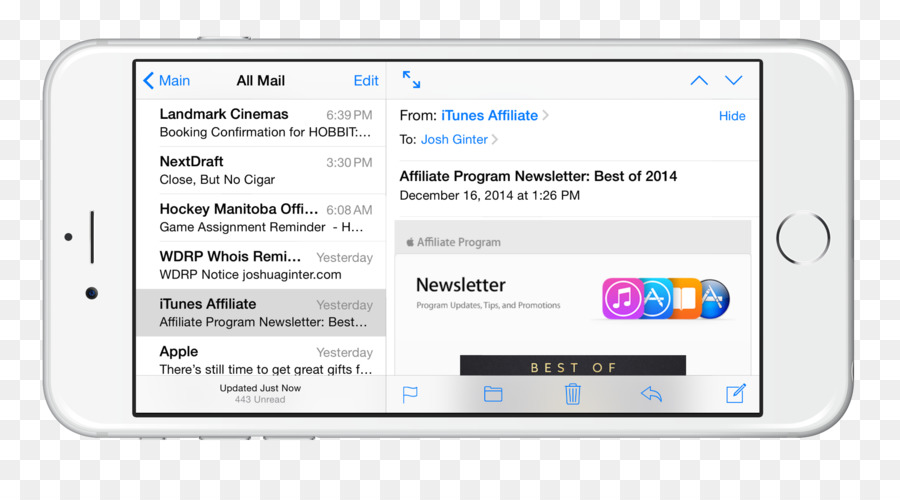 Iphone 6 อีกอย่าง，อีเมล PNG