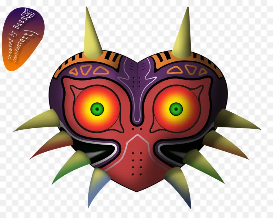 ตำนานของ Zelda Majora นหน้ากาก，ตำนานของ Zelda Majora นหน้ากาก 3 มิติ PNG
