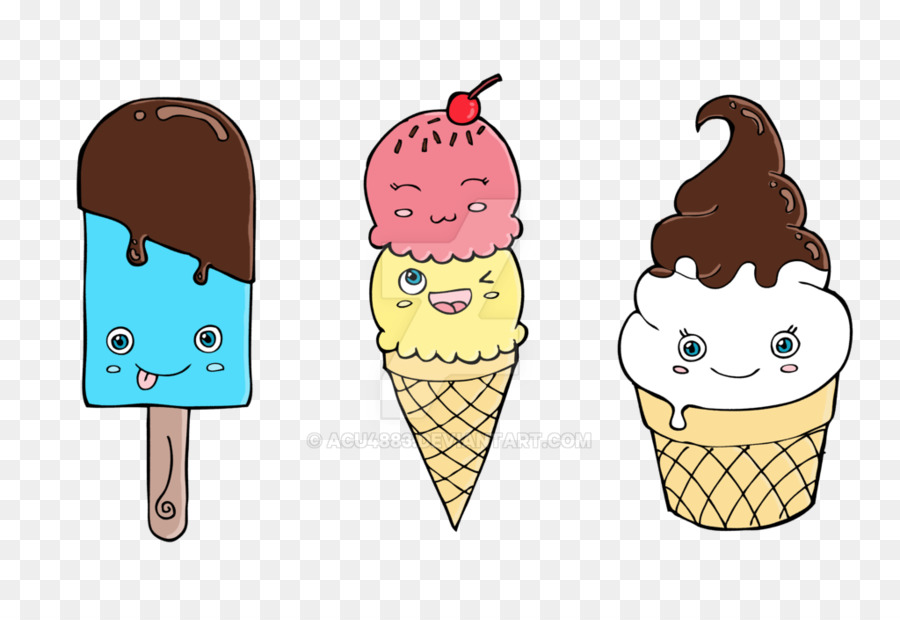 ไอศกรีม，ไอศกรีม Cones PNG