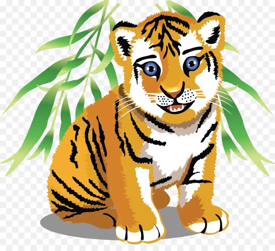 Tiger Cub，สัตว์ป่า PNG